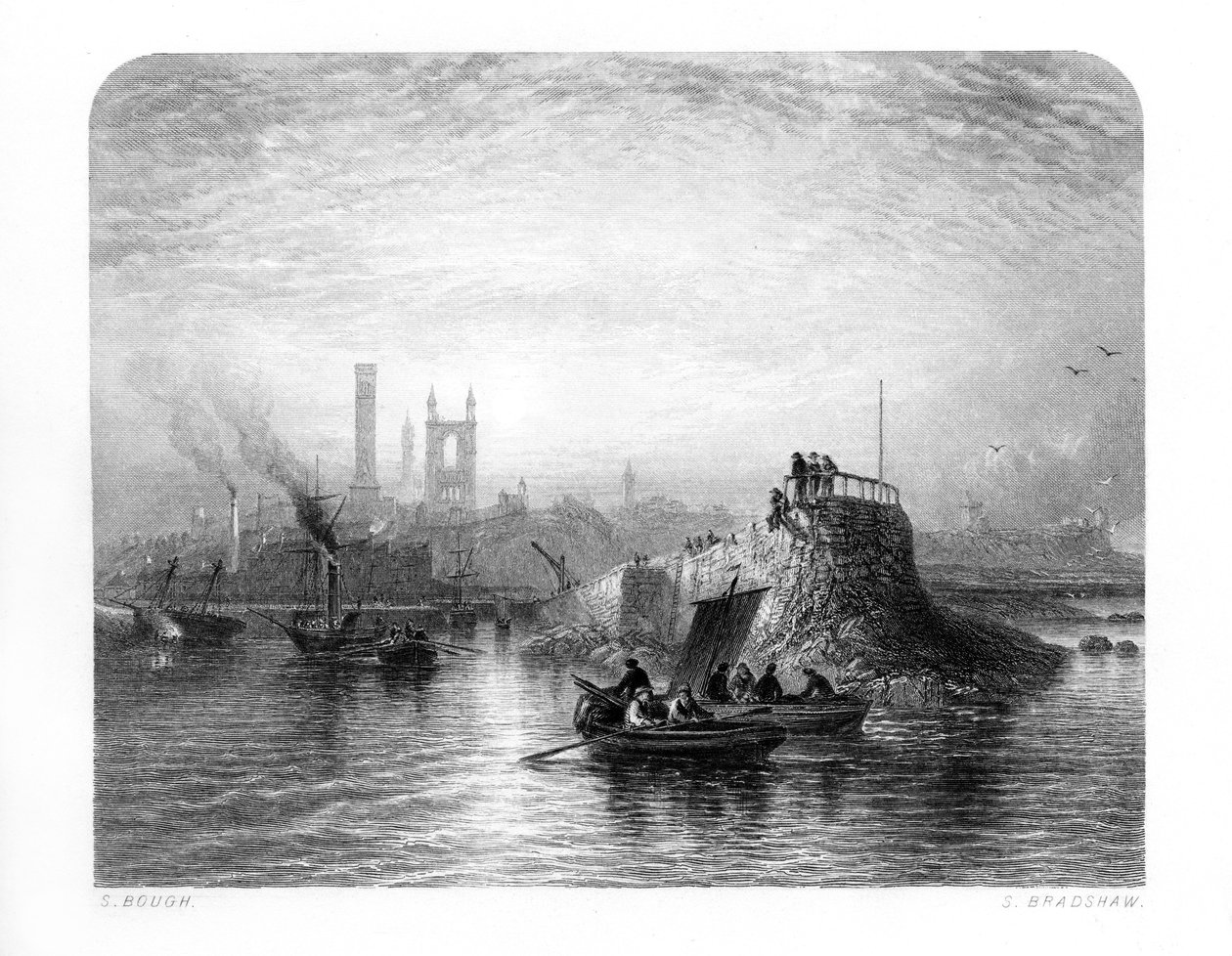 سانت أندروز ، اسكتلندا ، 1870 بواسطة صموئيل برادشو