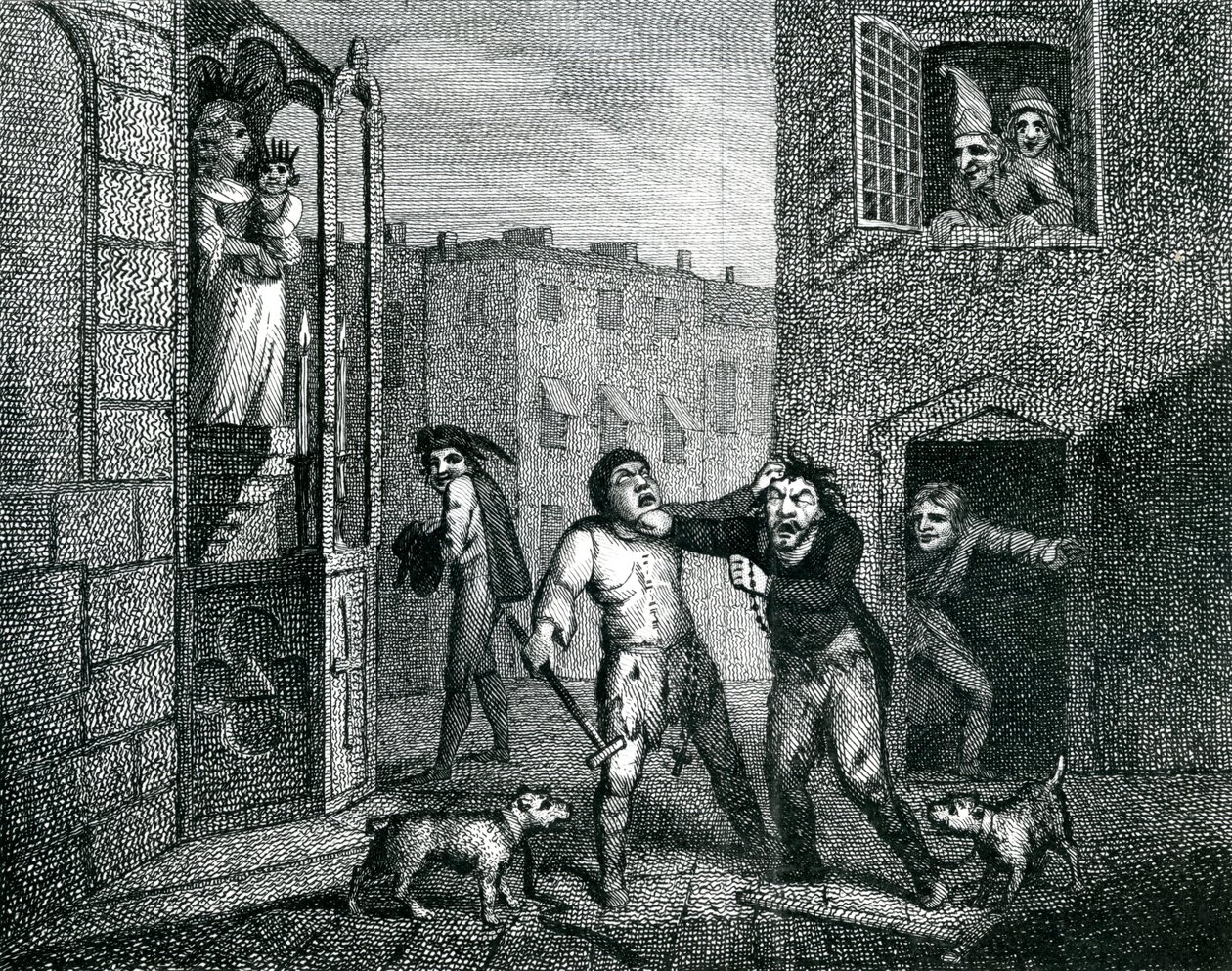 أعمى المتسولين القبعات "مجلة فيت" 1784 بواسطة صموئيل كولينجس