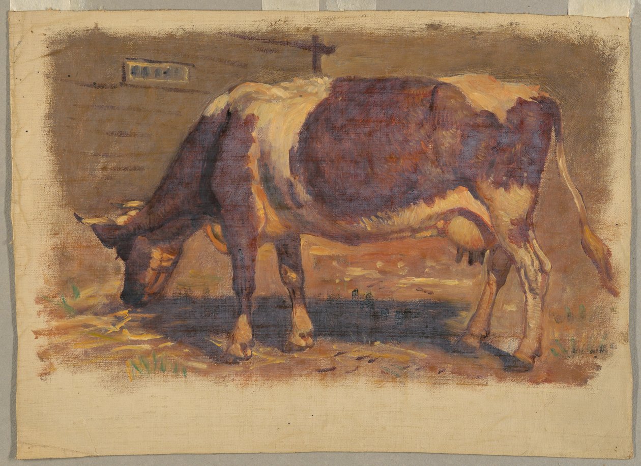 لوحة، دراسات. أبقار، أغسطس 1876 بواسطة صموئيل كولمان