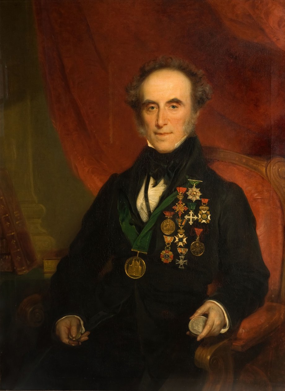 صورة للسير إدوارد توماسون 1769-1849 ، 1849. بواسطة صموئيل كولمان
