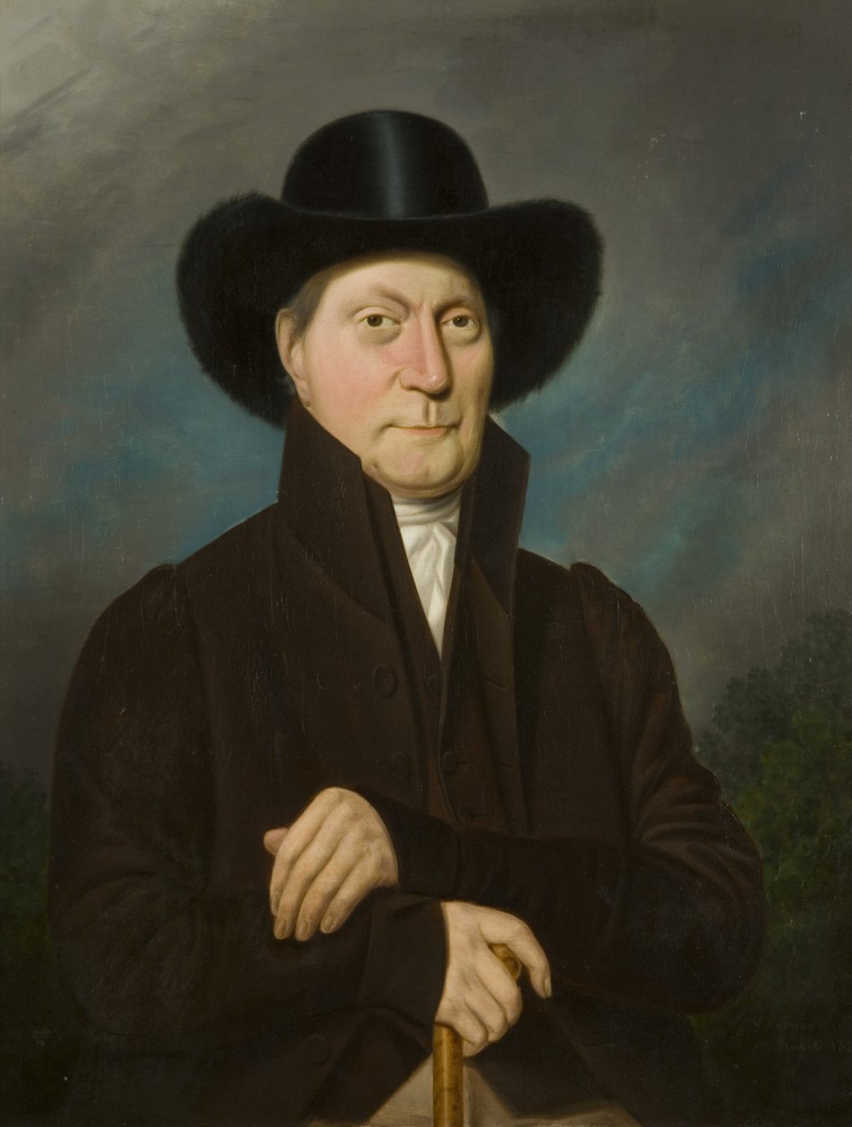 Portrait of a Man in a Beaver Hat بواسطة صموئيل كولمان