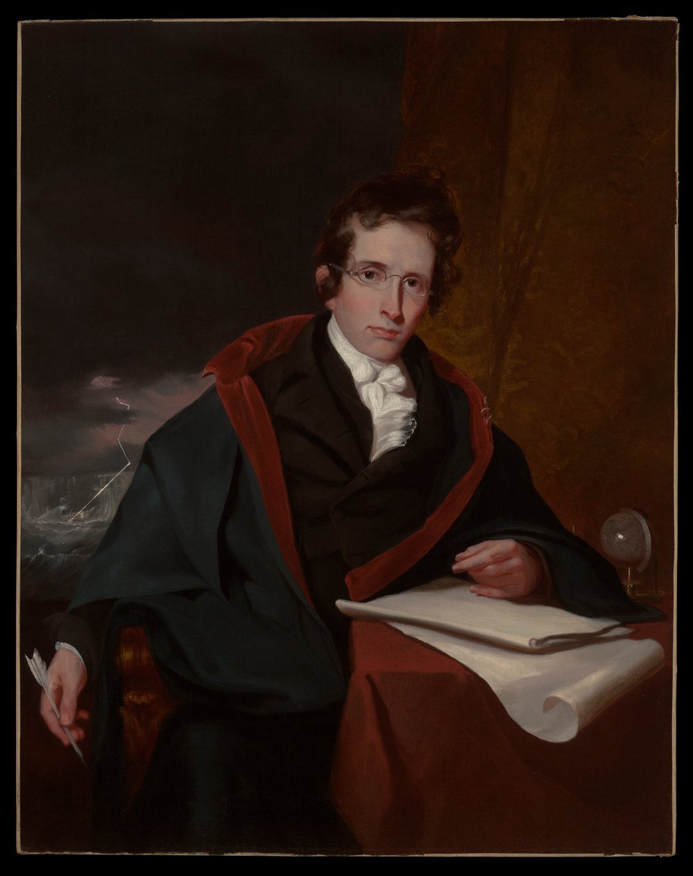 ألكسندر ميتكالف فيشر (1794-1822) ، بكالوريوس 1813 ، ماساتشوستس 1816 بواسطة صموئيل فينلي بريس مورس