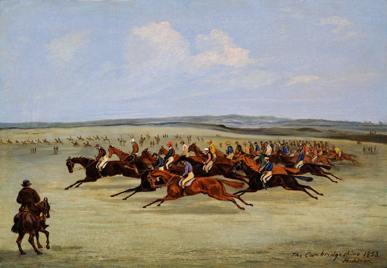 حصاد كامبريدجشاير ، 1853 بواسطة صموئيل هنري ألكين