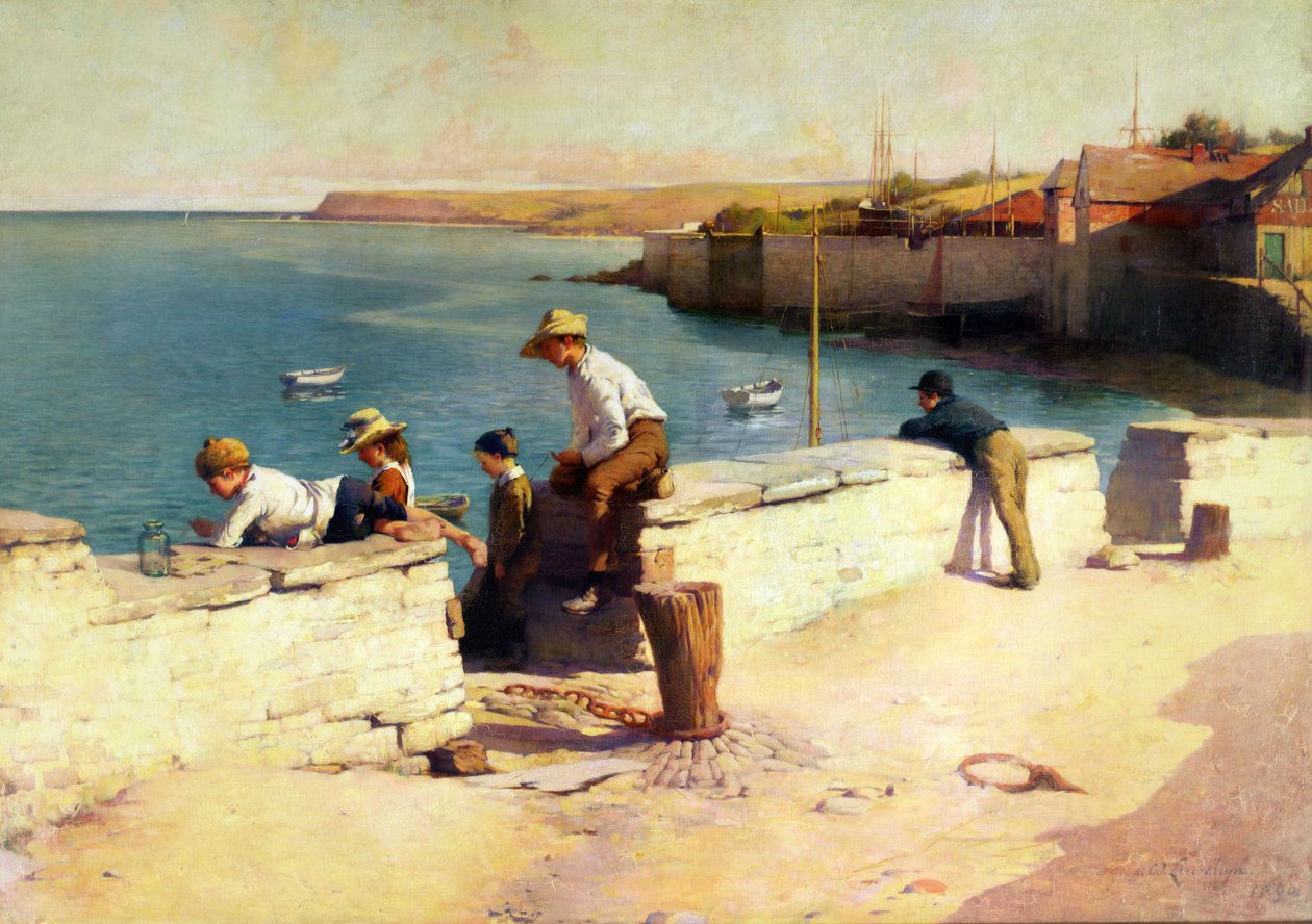 مساء في بادستو ، 1890 بواسطة صموئيل هنري وليام لويلين