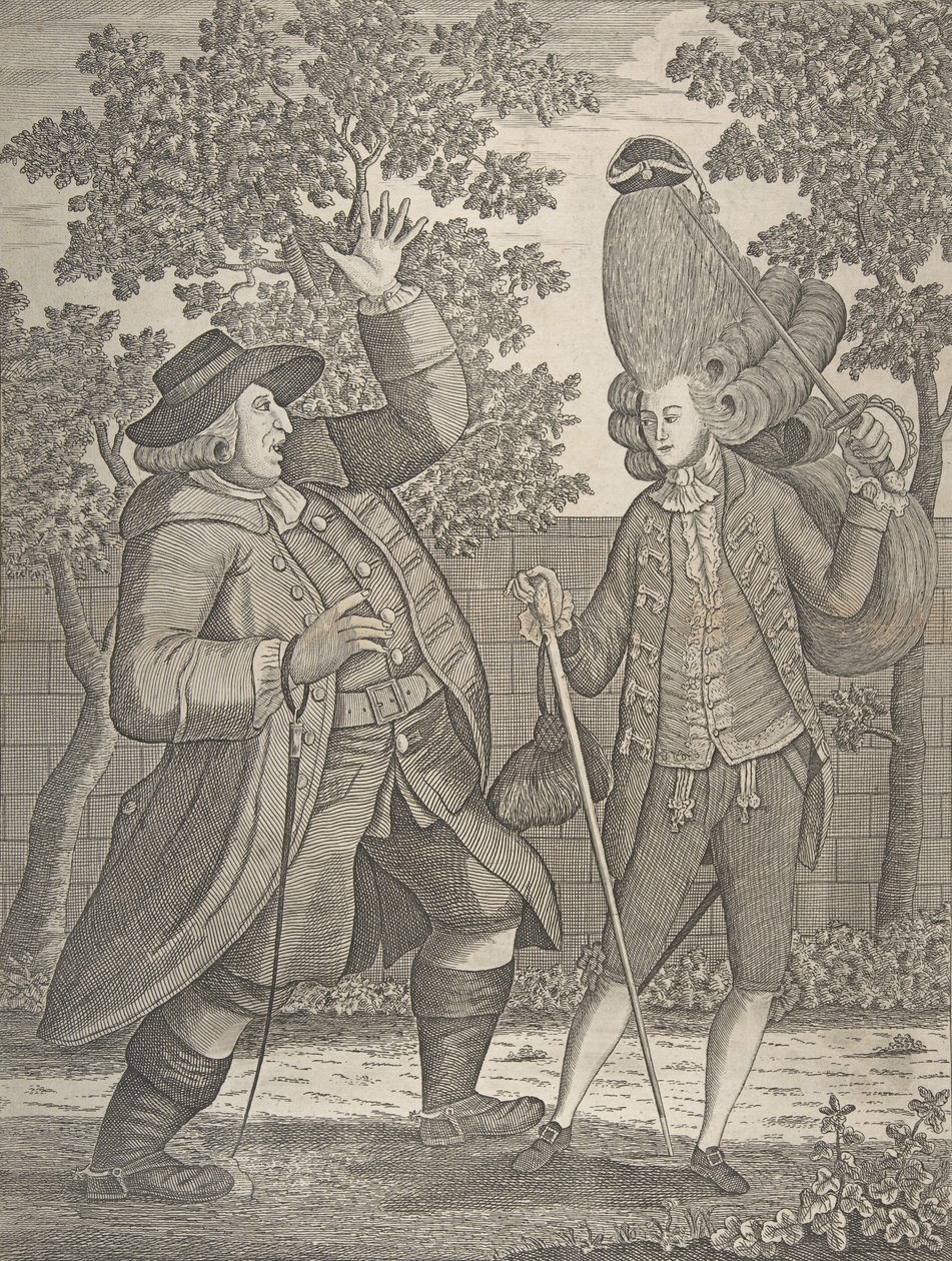 حسنًا ، هل هذا ابني توم ، كاليفورنيا. 1773. بواسطة صموئيل هيرونيموس جريم