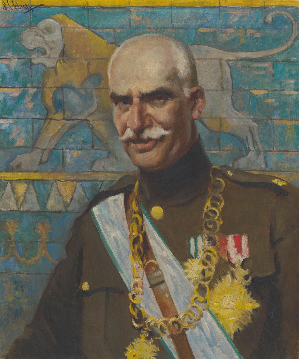 رضا شاه بهلوي 1938. بواسطة صموئيل جونسون وولف