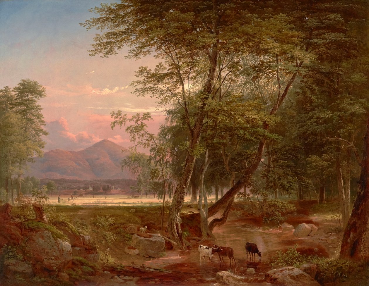 نورث كونواي ، نيو هامبشاير ، 1852 بواسطة صموئيل لانكستر جيري