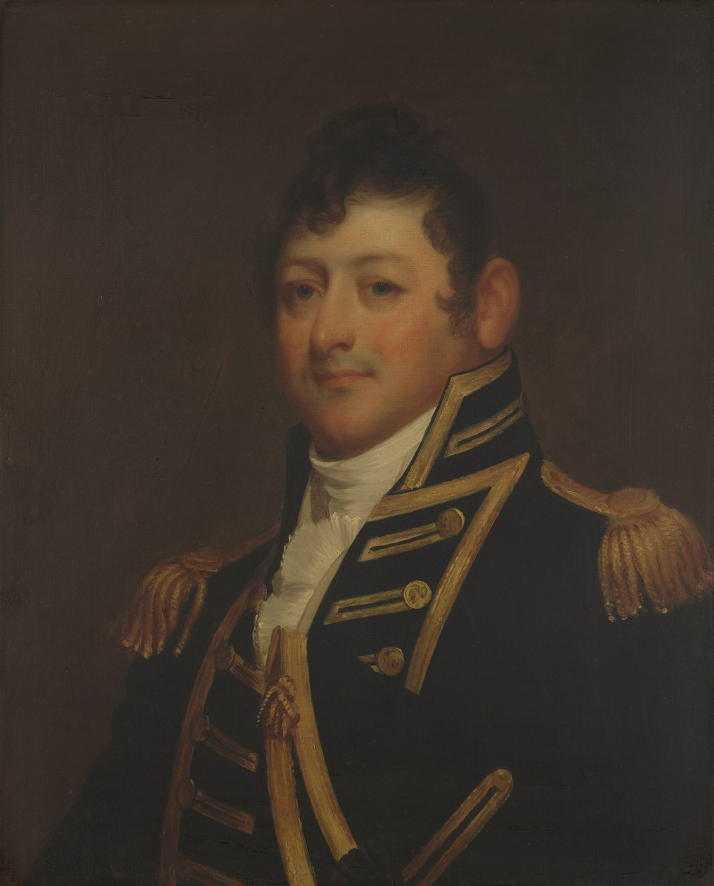 العميد البحري إسحاق هال (1773-1843) (نسخة بعد جيلبرت ستيوارت) بواسطة صموئيل لوفيت والدو