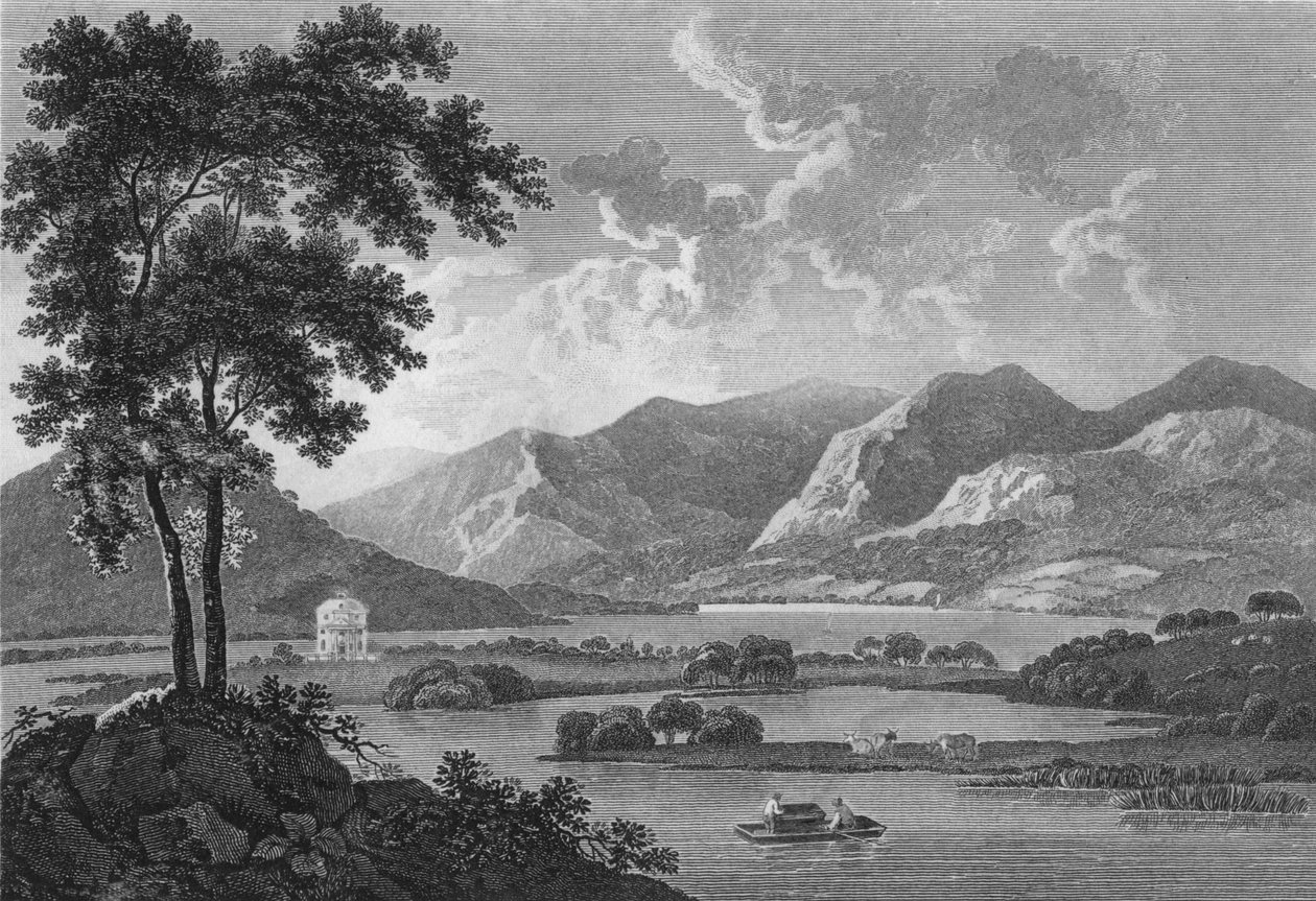"وينانديرمير - البحيرة" ، 1784. بواسطة صموئيل ميديمان