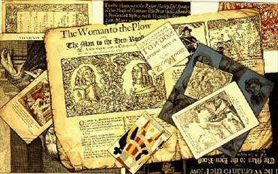 تكوين Trompe l'oeil للنقوش ، وصفحات من الكتب ، وبطاقات اللعب ، إلخ (الرسم) بواسطة صموئيل مور