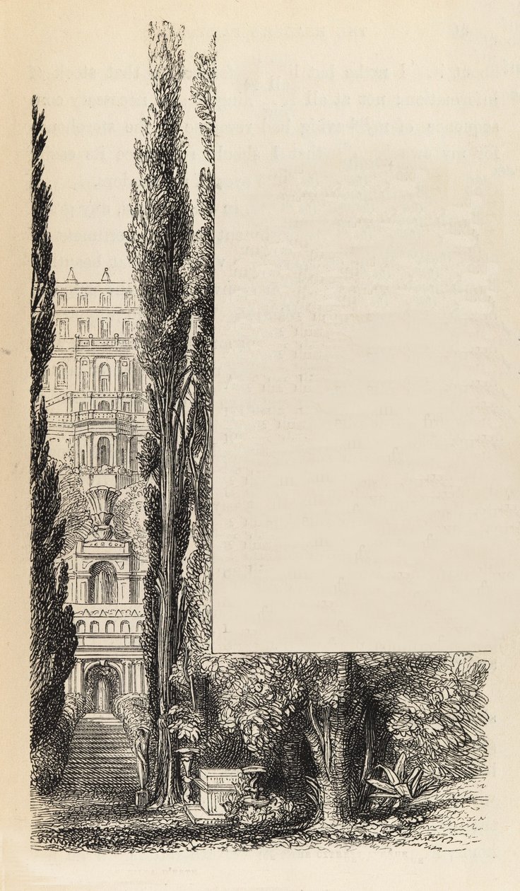 صور من ايطاليا ، 1846. بواسطة صموئيل بالمر