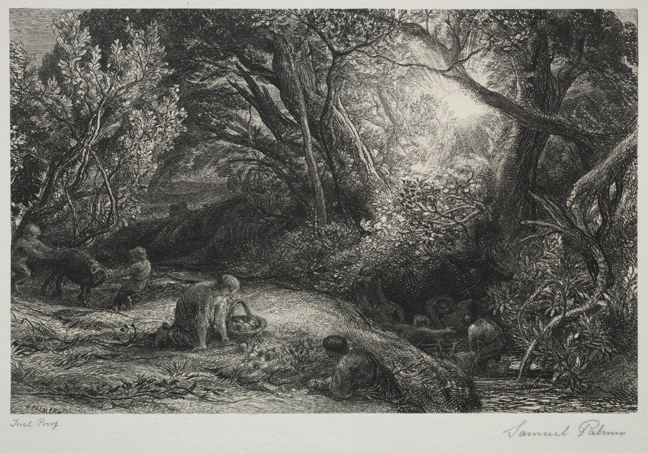 صباح الحياة ، 1860-1861. بواسطة صموئيل بالمر