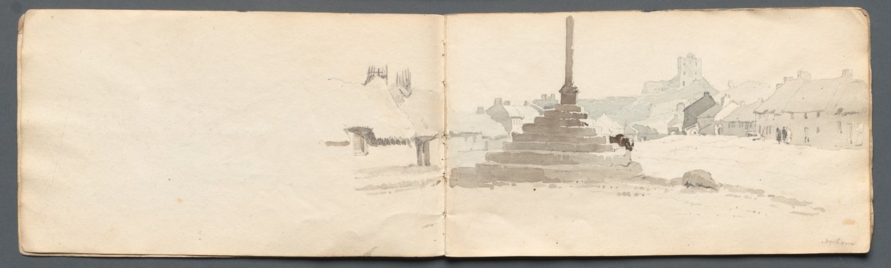 كراسة الرسم: نورهام ، 1814. بواسطة صموئيل بروت