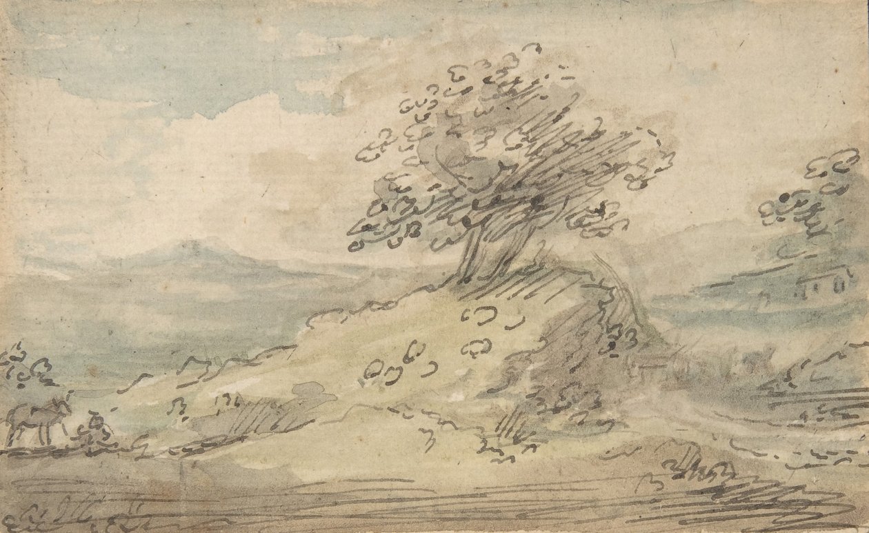 المناظر الطبيعية ، 1776-1808. بواسطة صموئيل شيلي