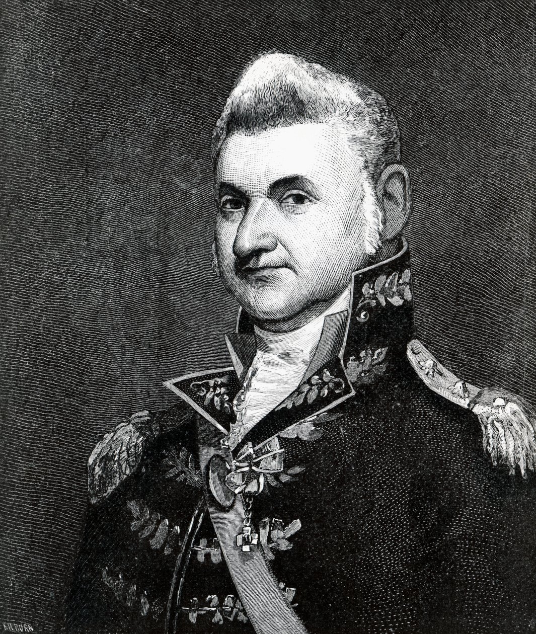 صورة هنري ديربورن (1751-1829) (نقش) بواسطة صموئيل سميث كيلبورن