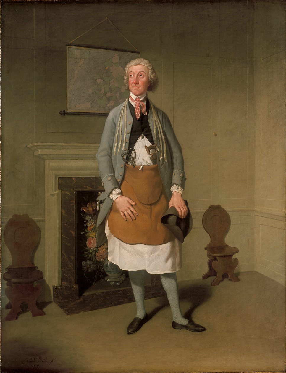 السيد Suett مثل Dicky Gossip في 'My Grandmother' ، 1797 بواسطة صموئيل دي وايلد