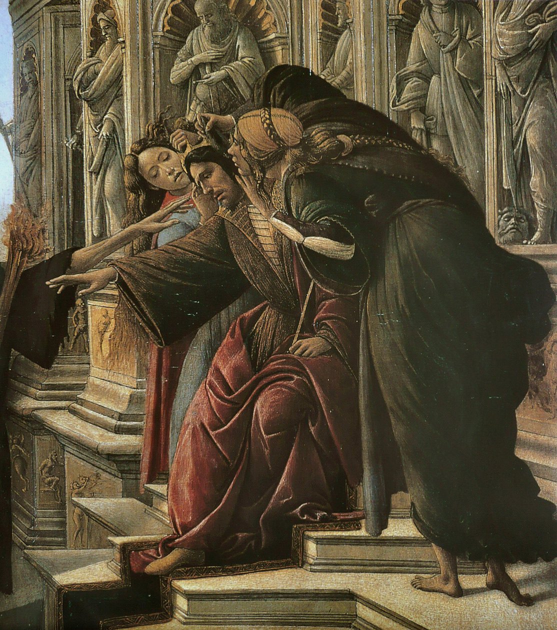 Calumny من Apelles بواسطة ساندرو بوتيتشيلي