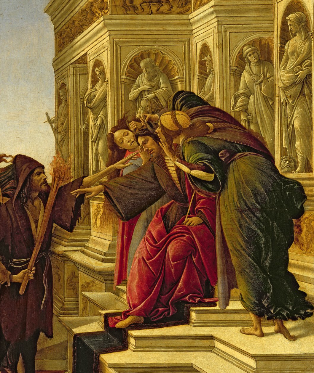 Calumny of Apelles ، 1497-98 (تفاصيل 209275) بواسطة ساندرو بوتيتشيلي