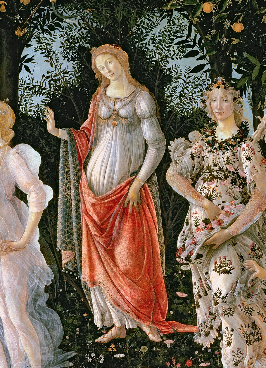 بريمافيرا ، c.1478 ، درجة حرارة على لوحة 558 بواسطة ساندرو بوتيتشيلي