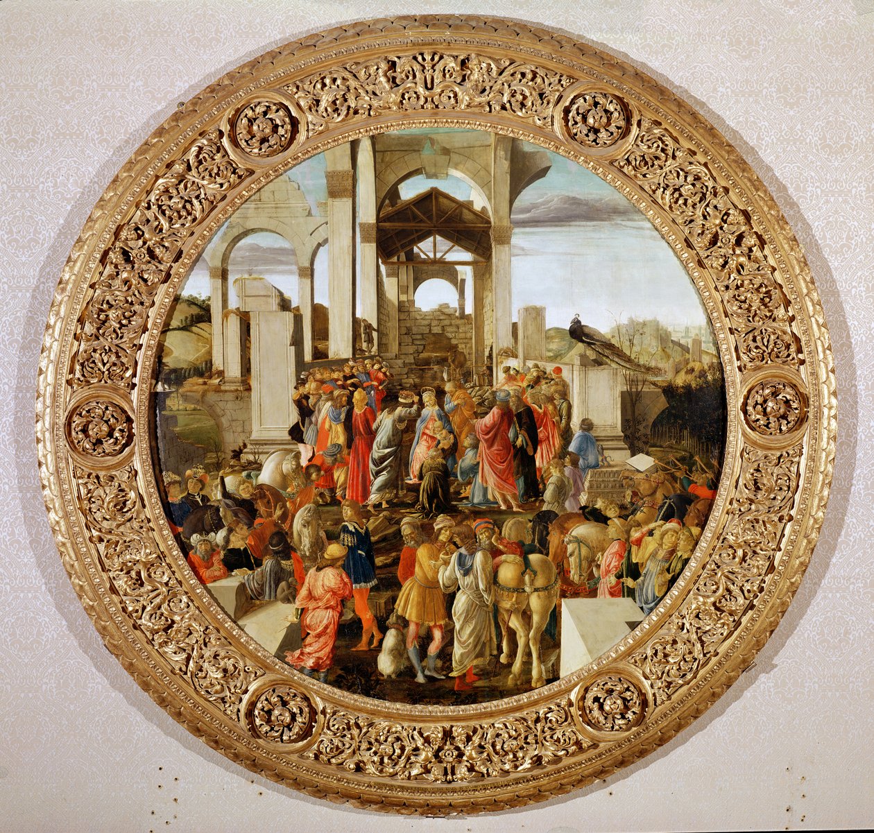 عشق الملوك ، 1470-75 (درجة الحرارة على اللوحة) (انظر 186450-186451 لمزيد من التفاصيل) بواسطة ساندرو بوتيتشيلي