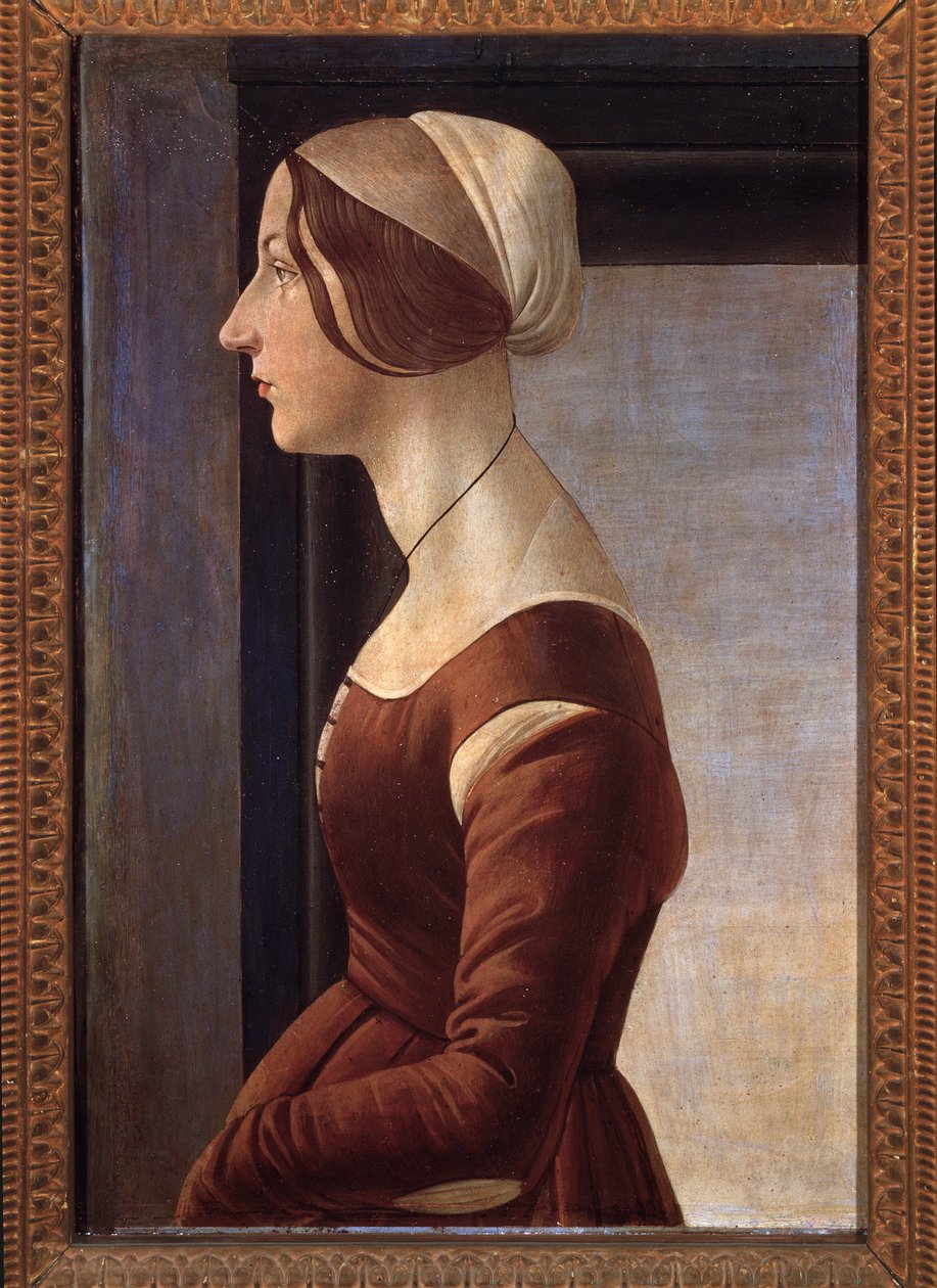Young lady (painting, c.1475) بواسطة ساندرو بوتيتشيلي