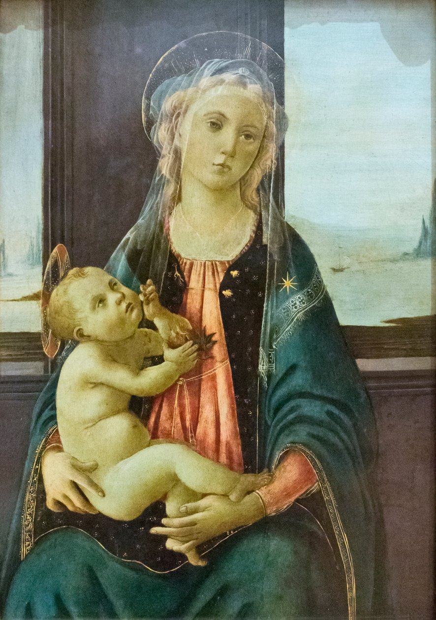 عذراء البحر بواسطة Sandro (Attr. To) Botticelli