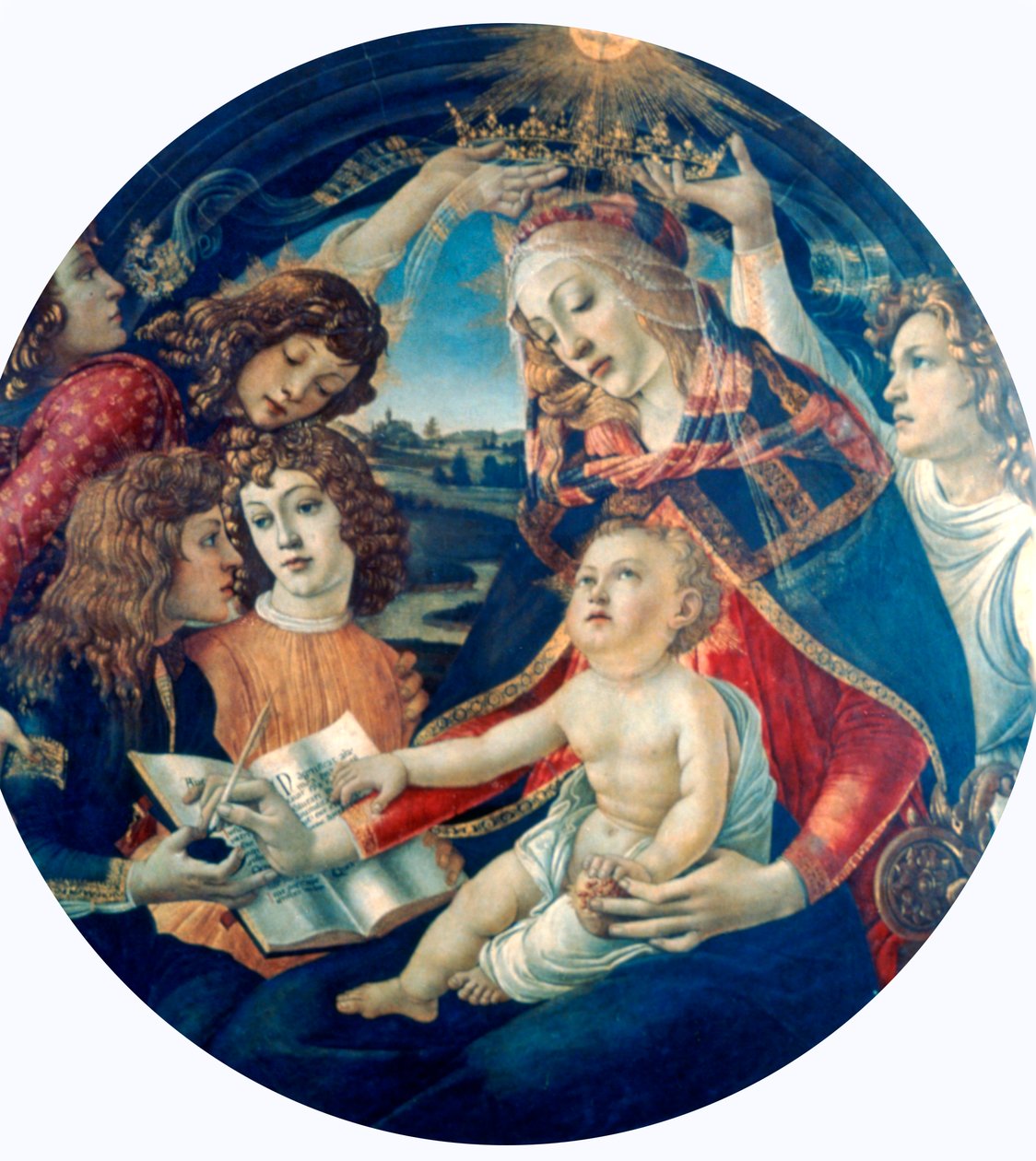 مادونا من Magnificat ، 1482 بواسطة ساندرو بوتيتشيلي