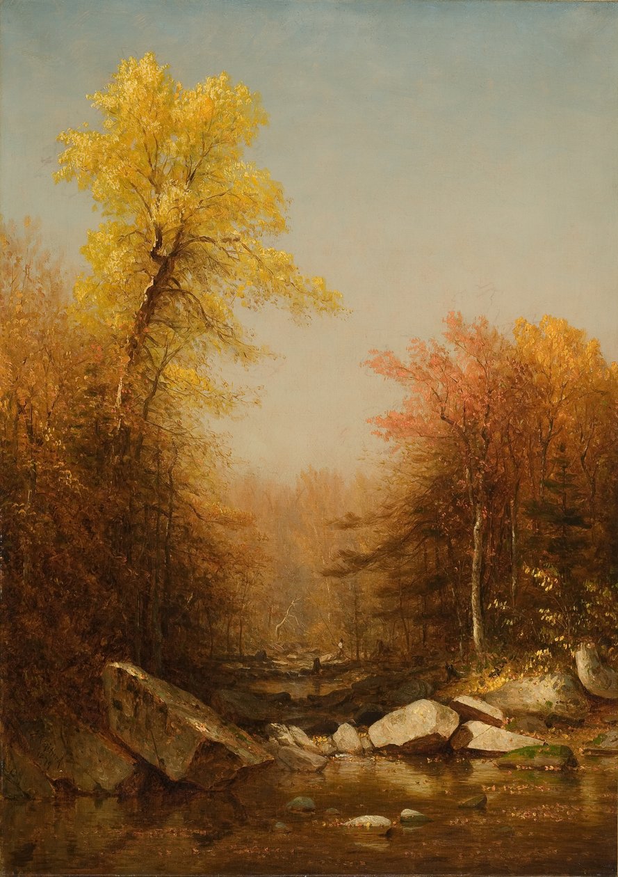أكتوبر في Catskills ، 1879 بواسطة سانفورد روبنسون جيفورد