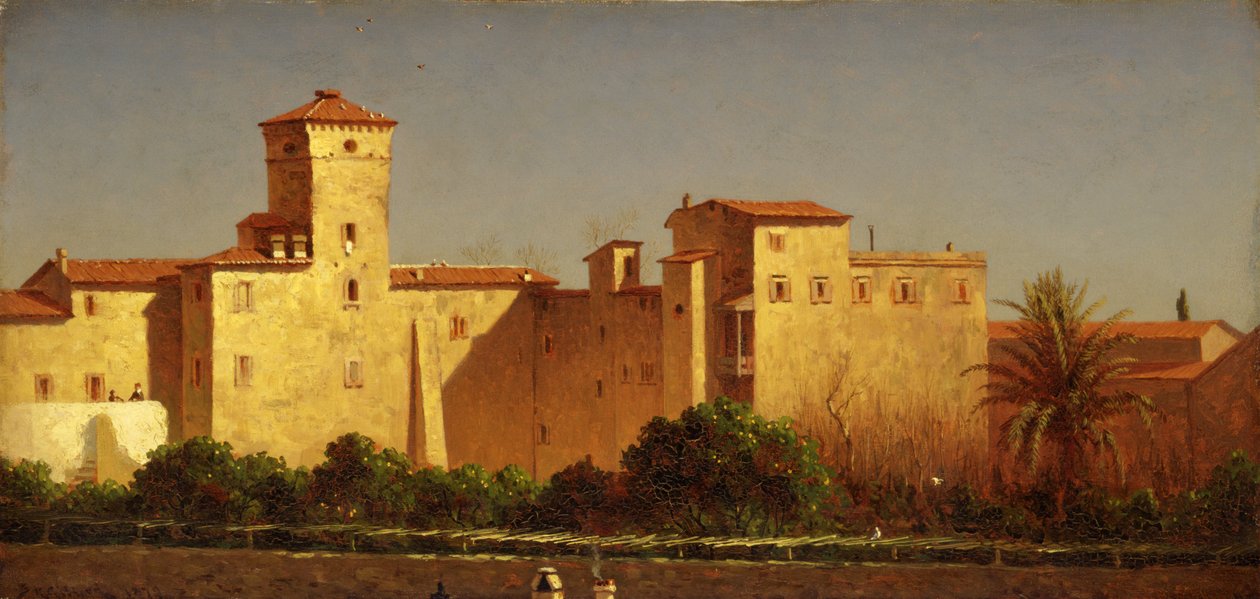 فيلا مالطا ، روما ، 1879. بواسطة سانفورد روبنسون جيفورد