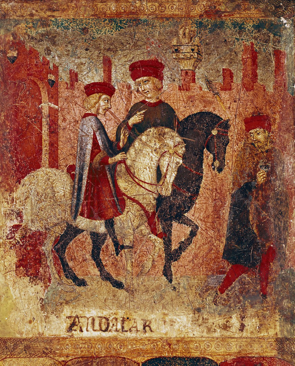 تفصيل مفتشي الضرائب. لوحة خشبية لسانو دي بيترو (1406-1481) تزين Biccherna (غلاف السجل المحاسبي لمدينة سيينا) من القرن الخامس عشر. سيينا Archivio di Stato ، إيطاليا بواسطة سانو دي أيضا أنسانو دي بيترو دي مينسيو بيترو