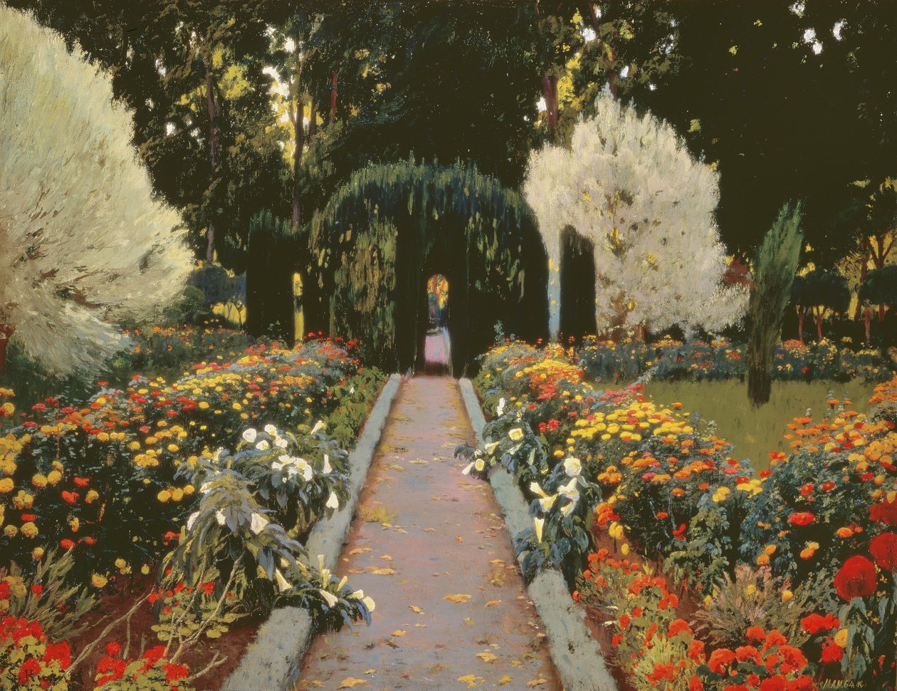 Glorieta II (The Garden at Aranjuez. Arbor II) 1907 بواسطة سانتياغو روسينول