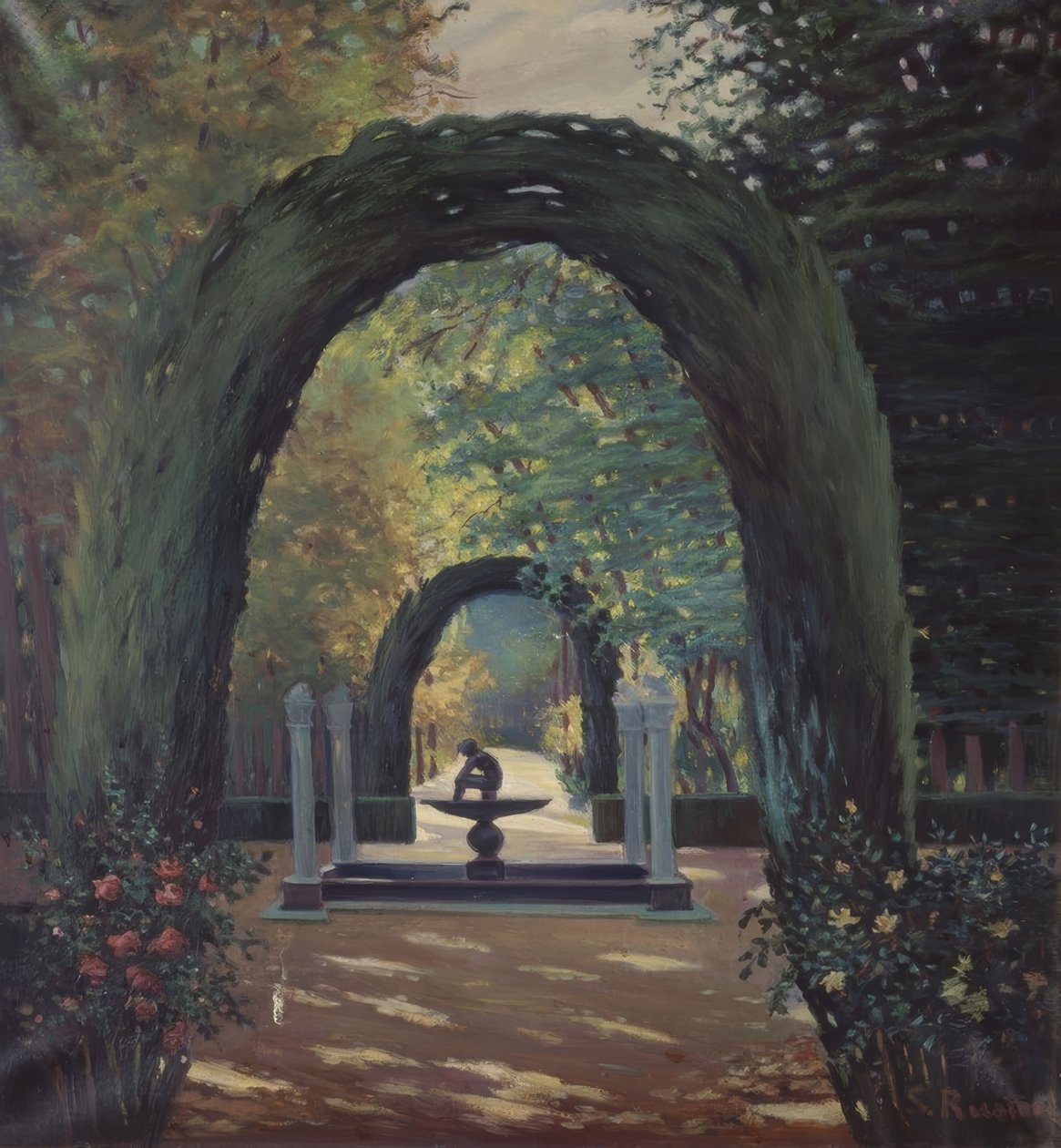 Fuente de El Niño de la Espina – Jardines de Aranjuez بواسطة سانتياغو روسينول