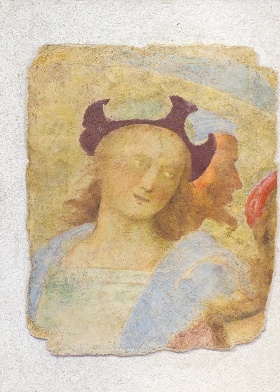 شاب (فريسكو) بواسطة Sanzio of Urbino (Attr. to) رافائيل