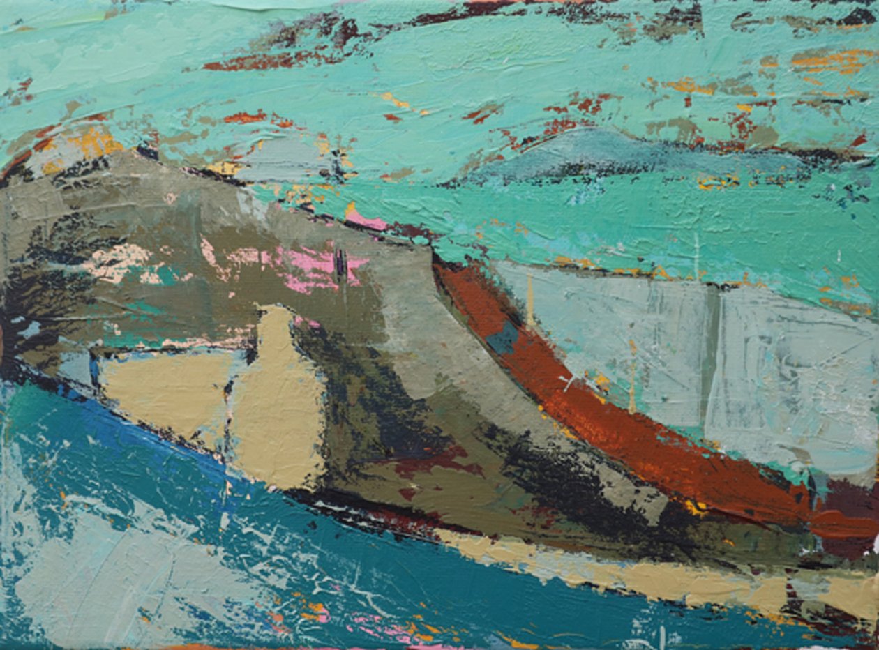 Pathway (acrylic on canvas) بواسطة سارة هايوارد