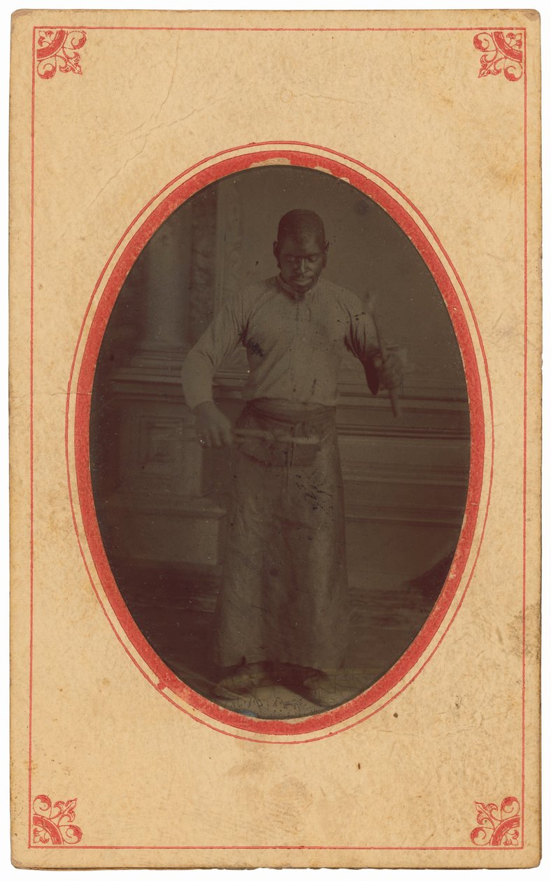 صورة لرجل يحمل أدوات، ج. 1875 (صورة) بواسطة سارة لوس لاريمر