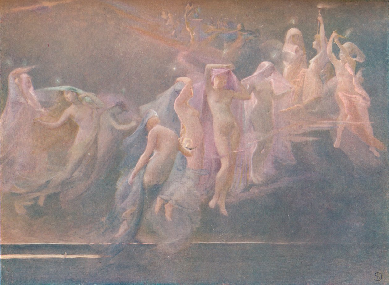 نجوم الصباح Les Etoiles du Matin ، 1886 بواسطة سارة باكستون بول دودسون