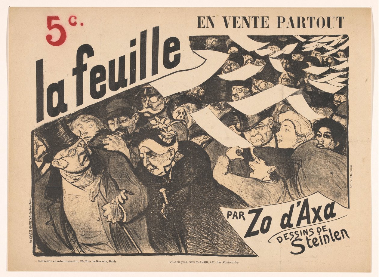 فاتورة إعلان عن La feuille by Zo d