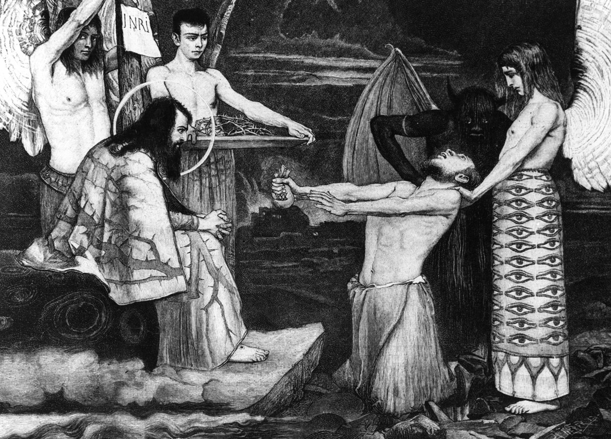 لقاء ، يهوذا قبل المسيح ، 1896 بواسطة ساشا شنايدر