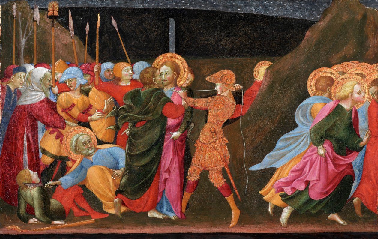 خيانة المسيح ، ج .1437 (درجة الحرارة على اللوحة) بواسطة ساسيتا c.1392 1450 Sassetta c.1392 1450