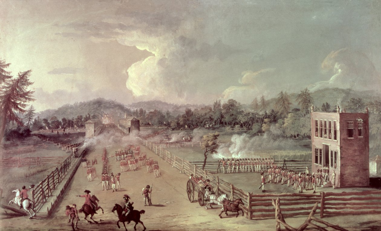 معركة جيرمانتاون ، 4 أكتوبر 1777 بواسطة Saviero Xavier della Gatta