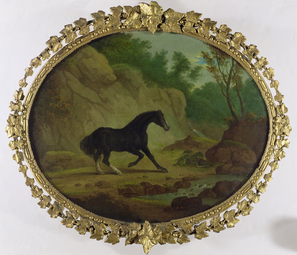 حصان خائف من ثعبان ، 1792 بواسطة ساوري جيلبين