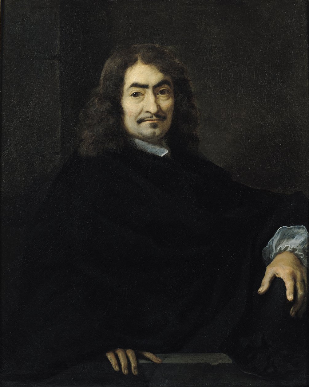 بورتريه ، يفترض أن يكون رينيه ديكارت (1596-1650) بواسطة سيباستيان بوردون