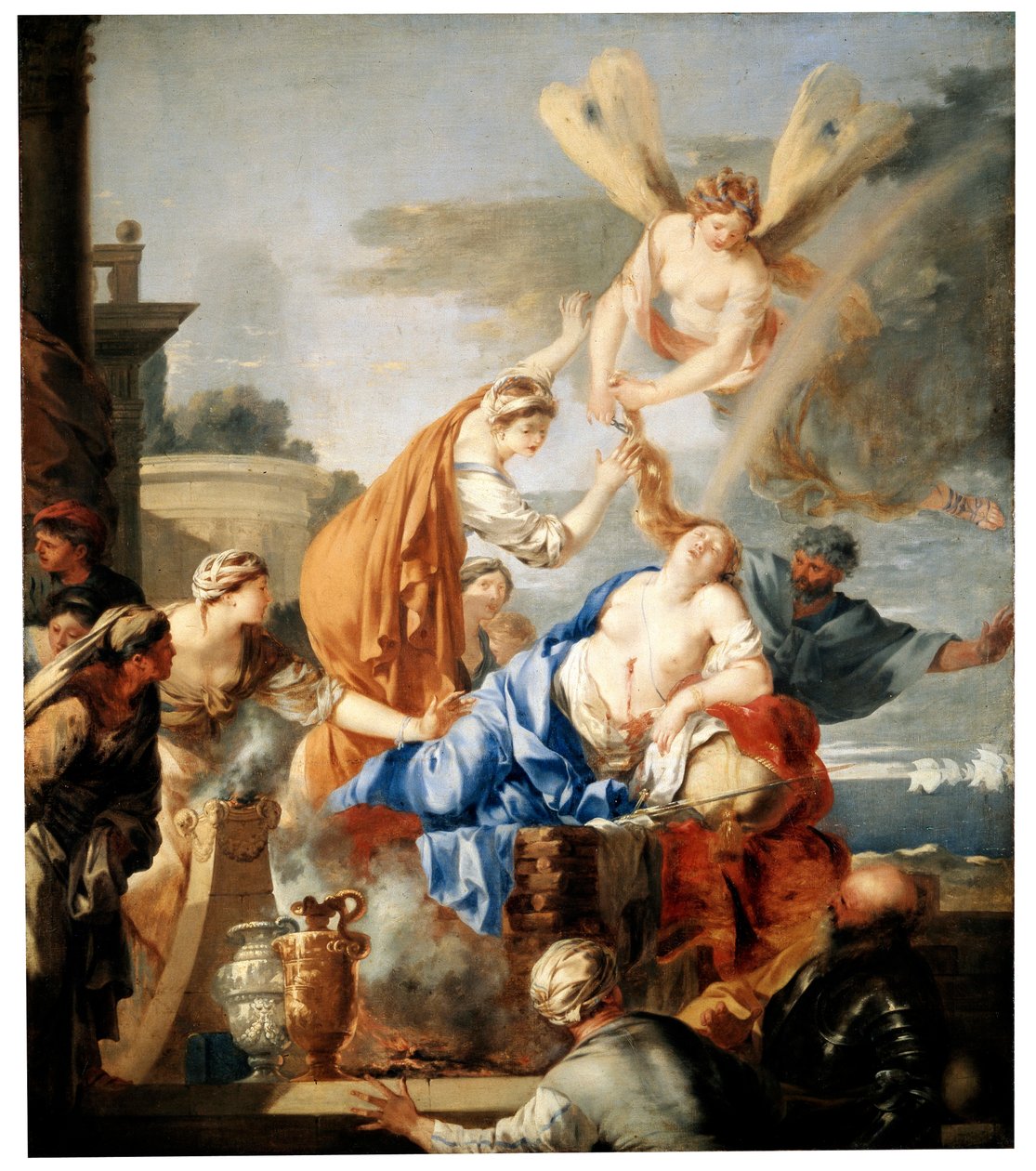 وفاة ديدو ، c1637-c1640 بواسطة سيباستيان بوردون