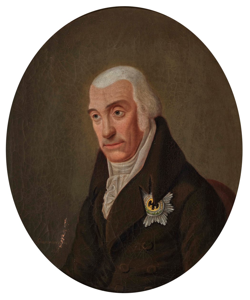 صورة لتشارلز الثاني ، دوق مكلنبورغ ستريليتس 1741-1816 ، 1816. بواسطة شارينبيرج