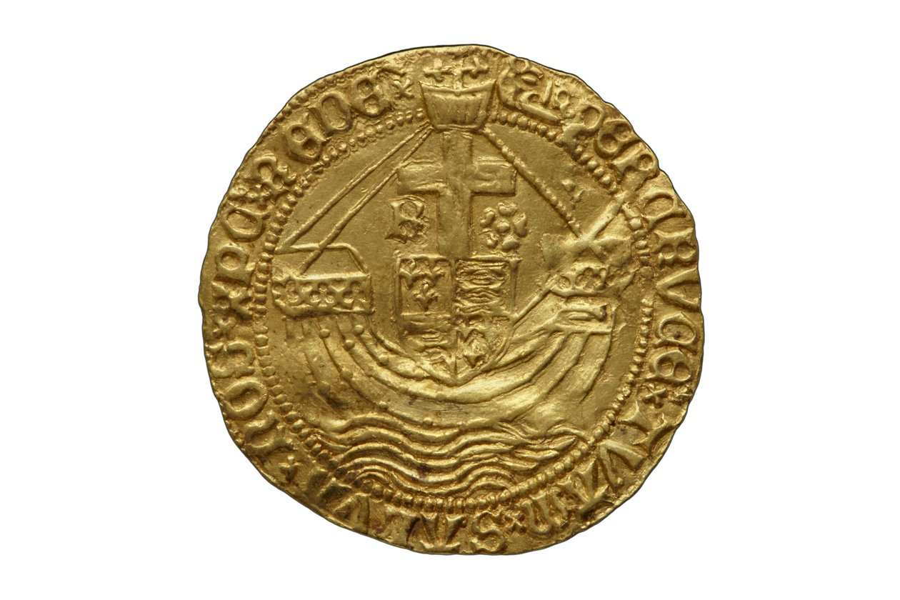 عملة تيودور من Asthall Hoard بواسطة مدرسة اللغة الإنجليزية