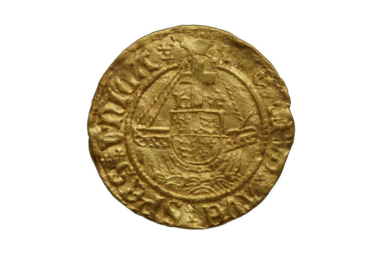 عملة تيودور من Asthall Hoard بواسطة مدرسة اللغة الإنجليزية
