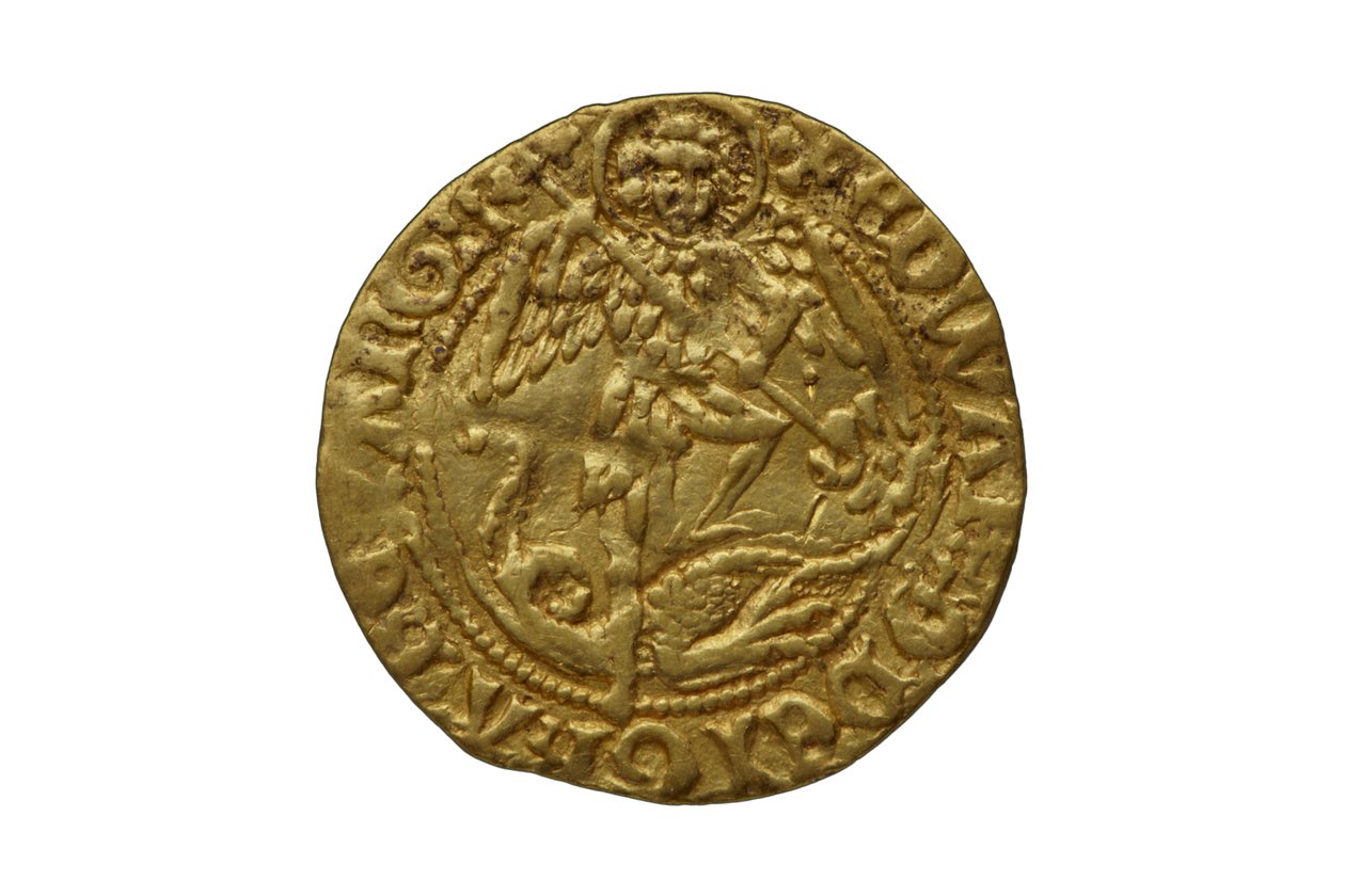 عملة تيودور من Asthall Hoard بواسطة مدرسة اللغة الإنجليزية