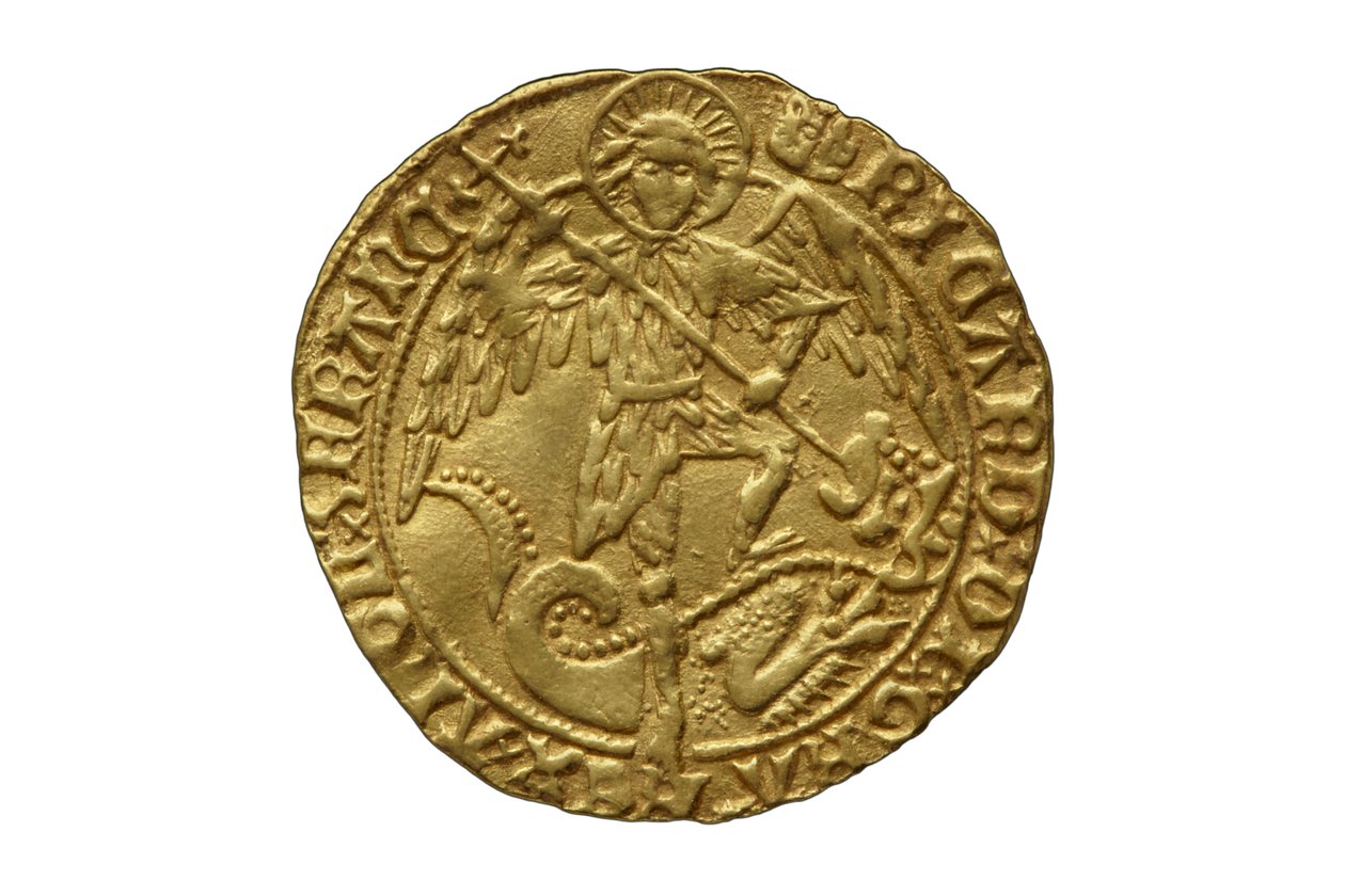 عملة تيودور من Asthall Hoard بواسطة مدرسة اللغة الإنجليزية