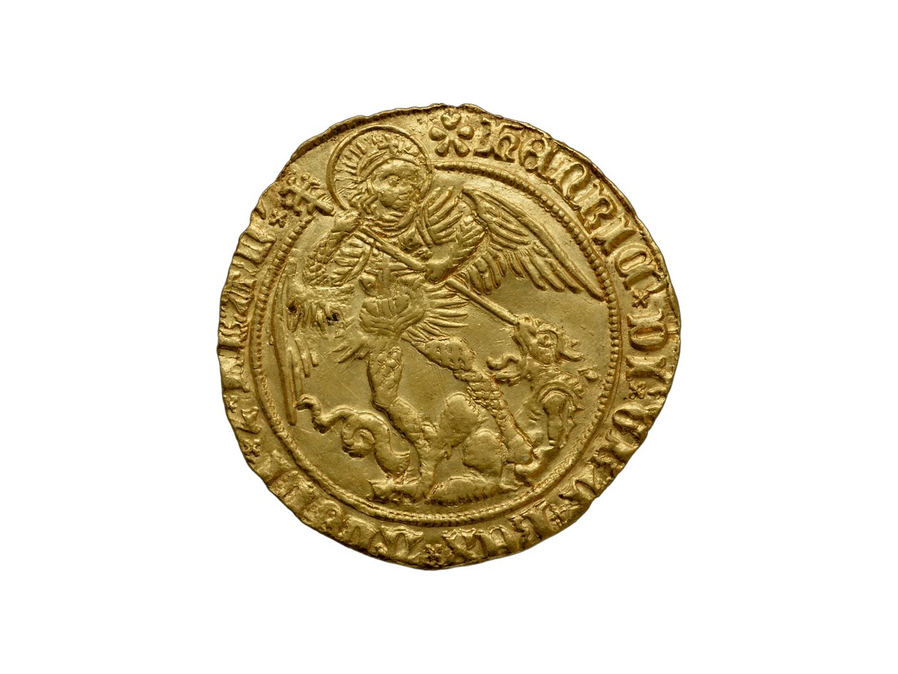 عملة تيودور من Asthall Hoard بواسطة مدرسة اللغة الإنجليزية