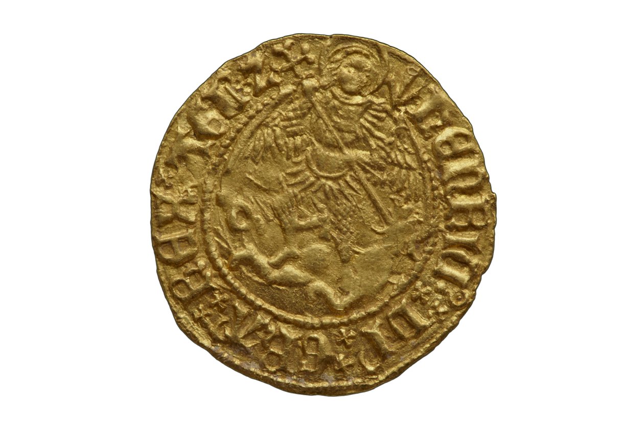 عملة تيودور من Asthall Hoard بواسطة مدرسة اللغة الإنجليزية
